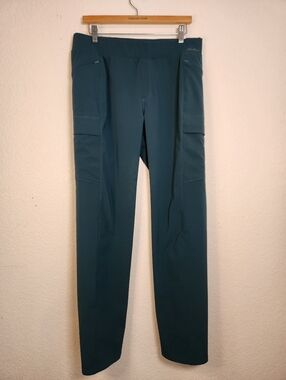Eddie Bauer Women's Teal Green Incline Utility Pants, Size 12